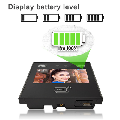 Cloud Based Biometric Recognition Wifi Time Attendance Access Control System With Battery