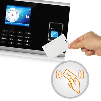 TCP IP Realtime SMS Thumb Impression Attendance Machine