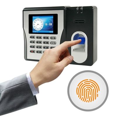 2.8 Inch Capacitive 0.2s Fingerprint Attendance Machine