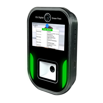 C19 EU Green Pass Scanner Wrist Temperature Measuring Italian Verifica Access Control