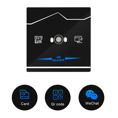 Wiegand26 / 34 Interface RFID Proximity Card Reader Auto induction Tempered glass