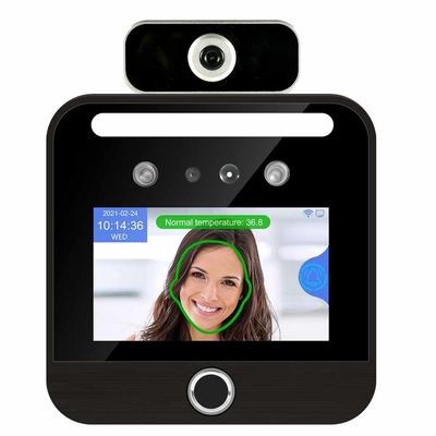 quality  Employee Face Recognition Attendance Machine Temperature Detection factory