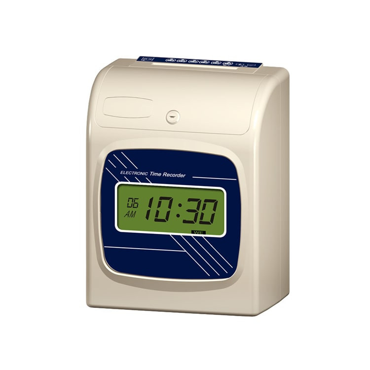 TIMMY Factory Price Punch Card Time Clock Digital Time Recorder Electronic Date Time Stamp Machine