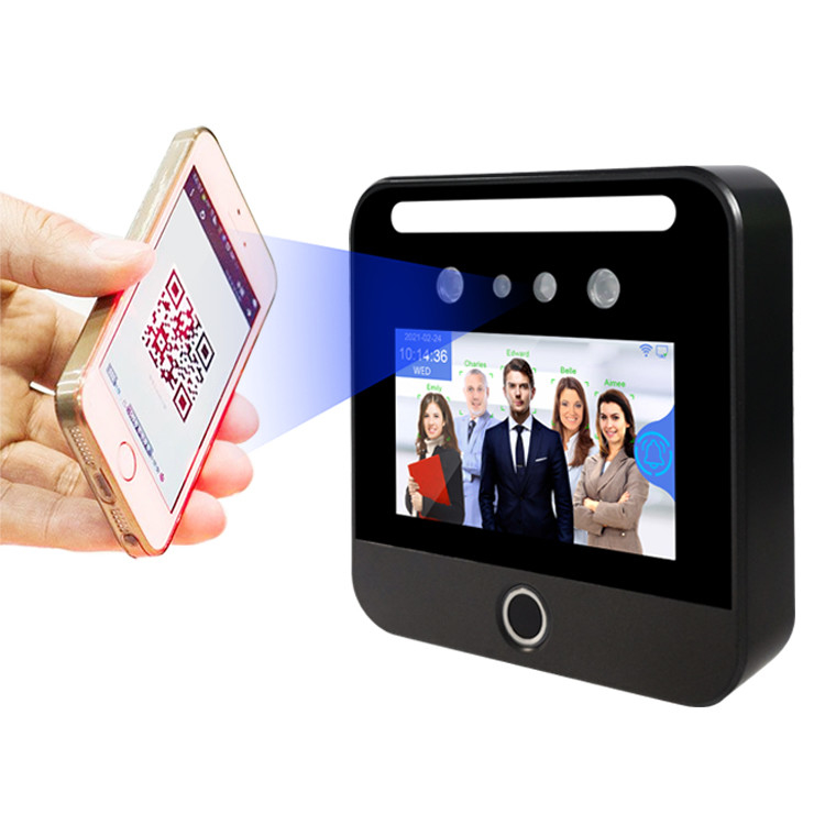 5 Inch IPS Touch Screen Face Recognition Attendance Machine Biometric Time Recorder