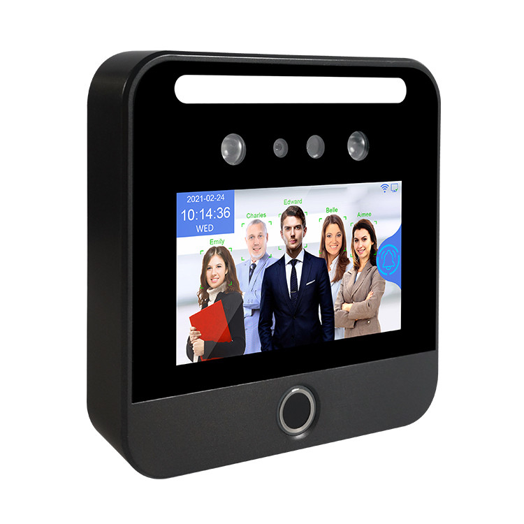 5 Inch IPS Touch Screen Face Recognition Attendance Machine Biometric Time Recorder