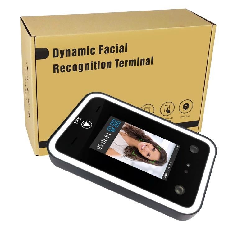 RoHS Facial Recognition Access Control System With 4.3 Inch Touchable Screen