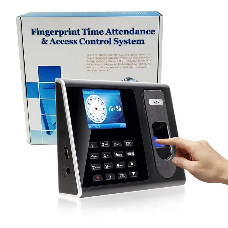 Employees Punch Desktop Biometric Fingerprint Time Clock