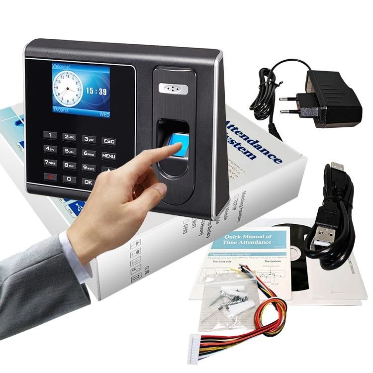Office Equipment USB Line RS485 Fingerprint Attendance Machine