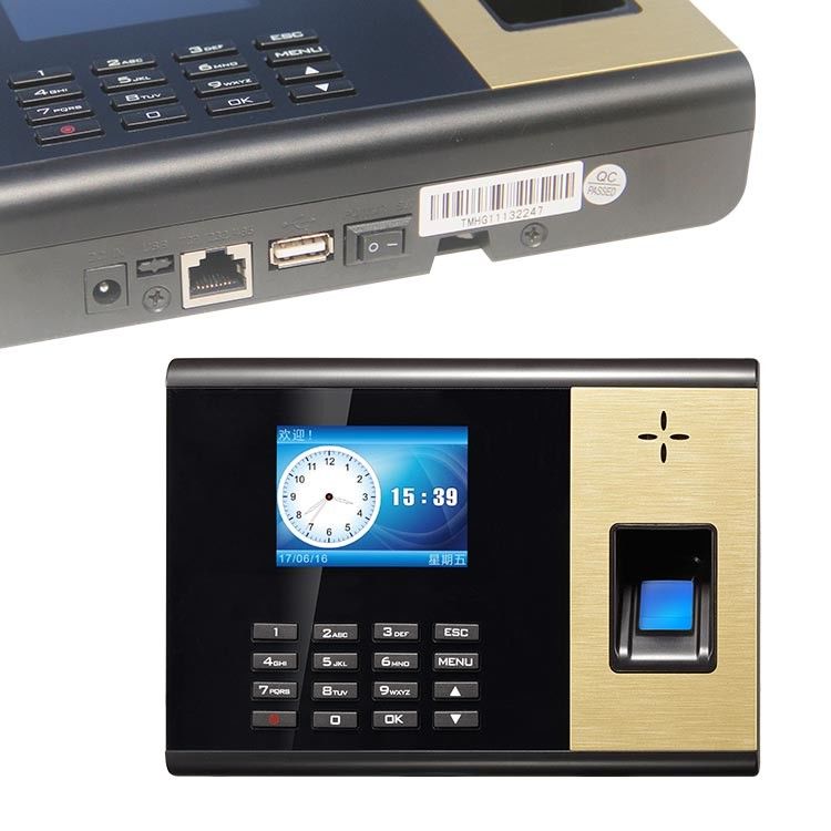 SIM Card GPRS 2.8 inch Thumbprint Time Attendance System