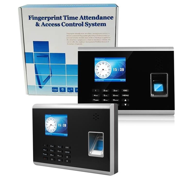 RFID Card Fingerprint 2.8 inch TFT Digital Attendance Machine
