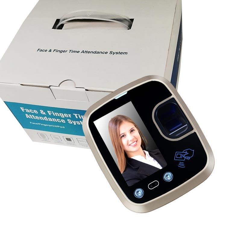 Touch Screen RFID 4.3 Inch Biometric Face Recognition System