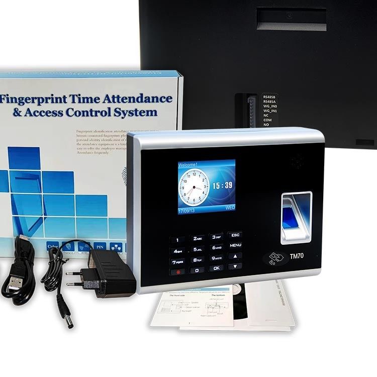 GSM GPRS TCP Web Based Fingerprint Time Attendance System