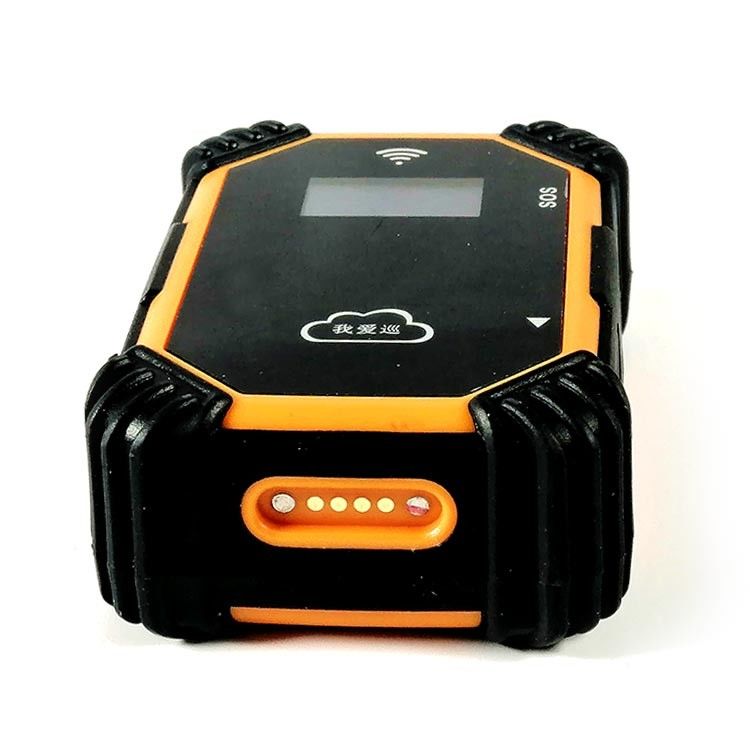 Orange Real Time Speed 1 Second Guard Tour Monitoring System