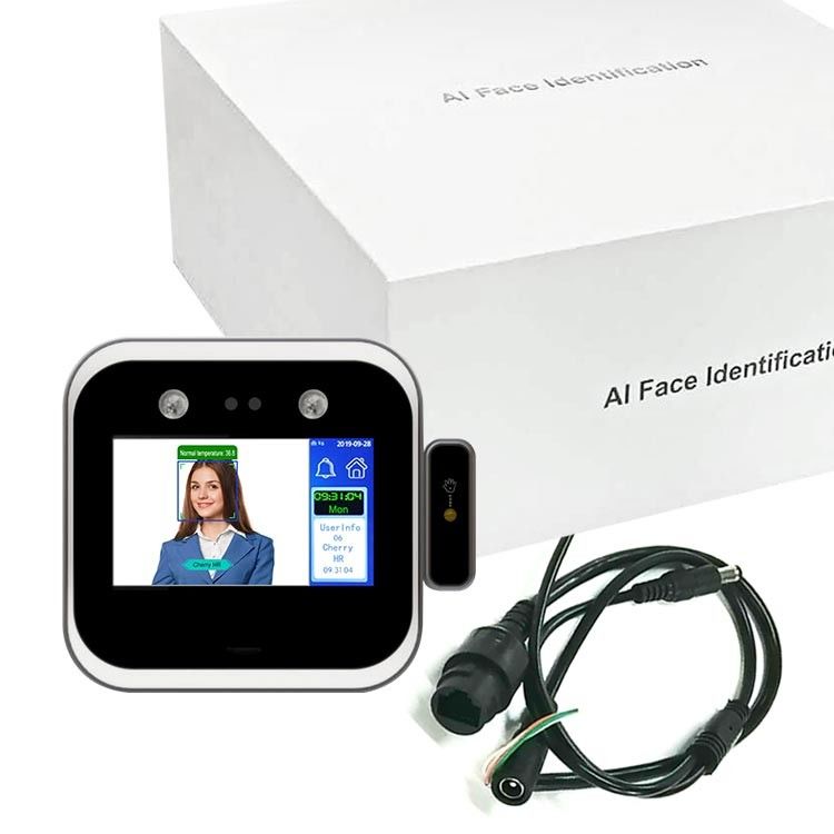 RFID Wrist TCP 1.2G Face Recognition Temperature Scanner