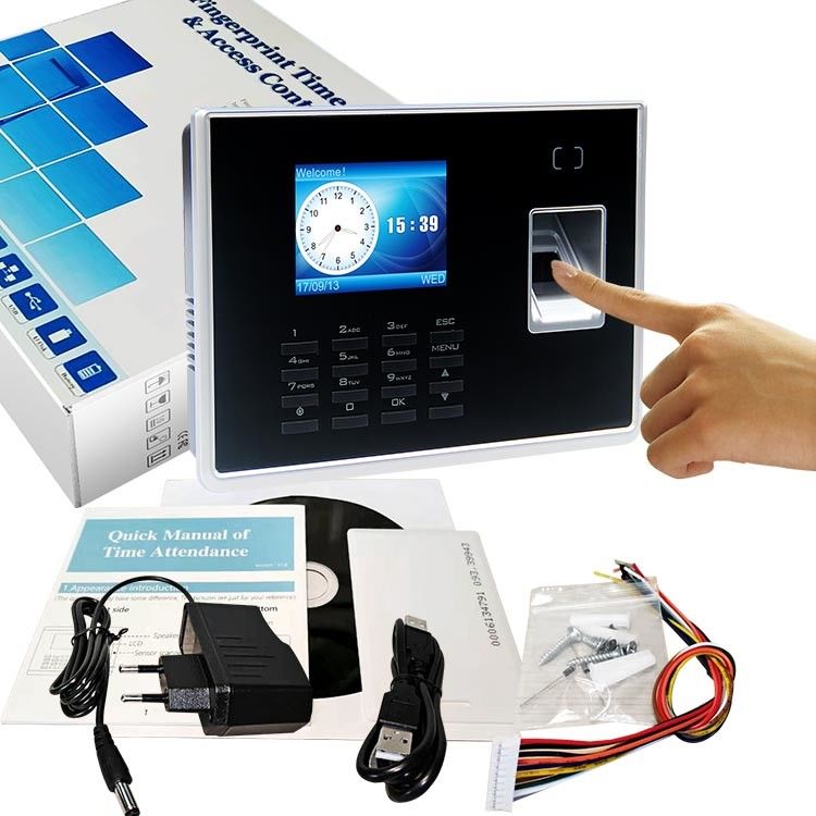 RFID Card Fingerprint Time Attendance Terminal With Thermal Printer
