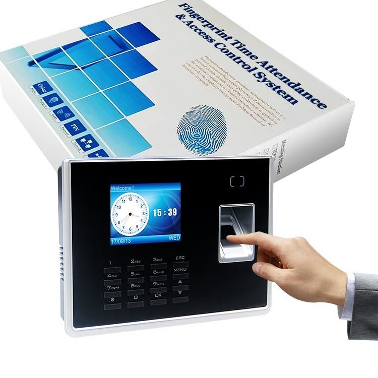 Wifi Wireless Fingerprint Time Attendance Door System USB TCP IP Network