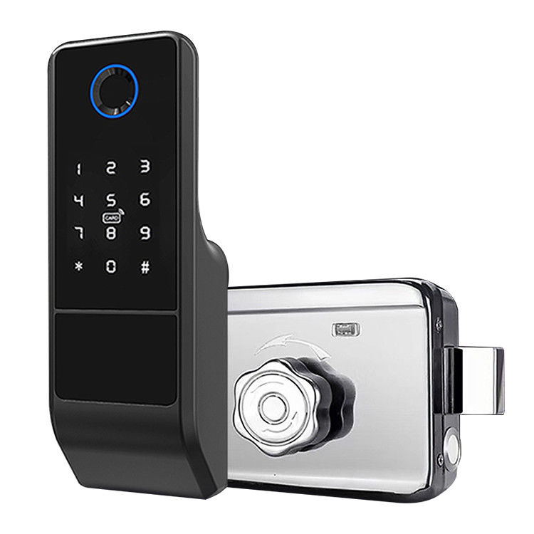 Biometric Fingerprint Rfid Tuya Smart Lock WiFi APP Remote Control For Hotel