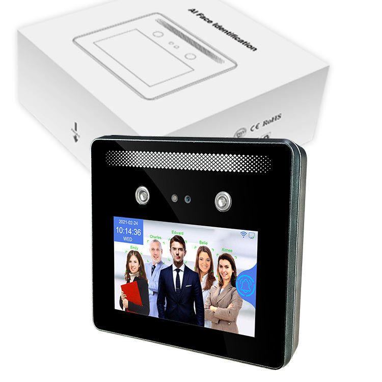 Dynamic Face Recognition Attendance Machine 5 Inch HD IPS Screen