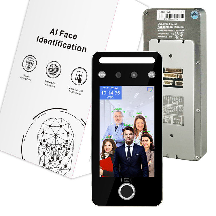 IR Camera Facial Recognition Access Control System Fingerprint Scanner Machine