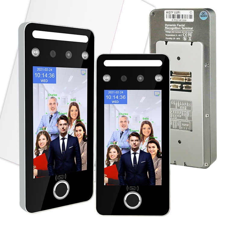 WiFi HD 720P Biometric Time Attendance System Face Recognition Machines