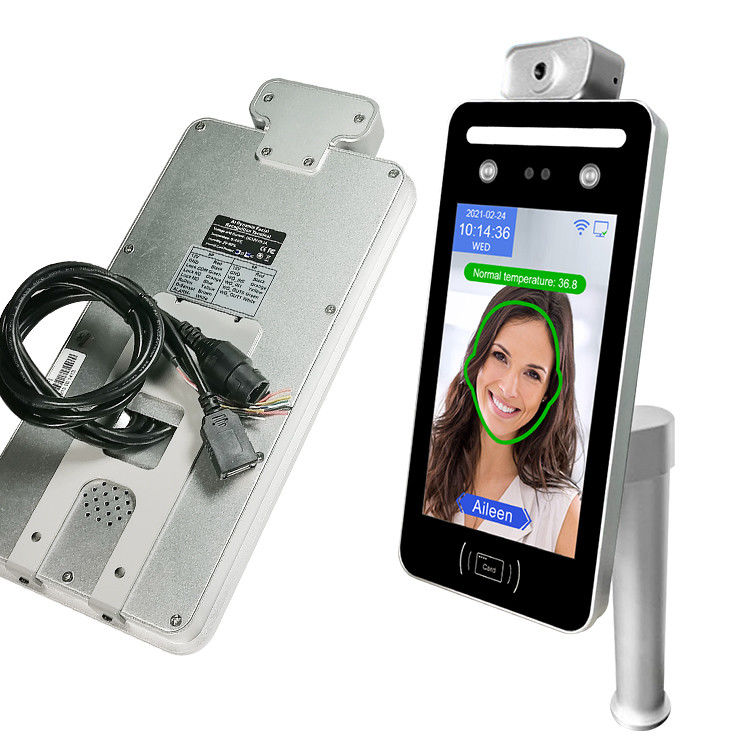 IPS Touch Screen Face Recognition Temperature Scanner Access Control