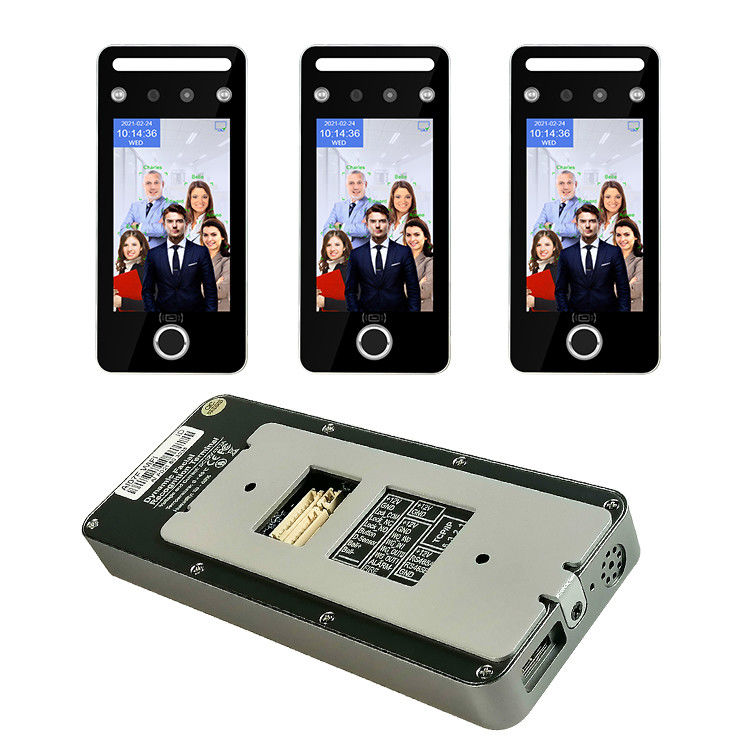 Touchless 5 Inch Face Recognition Access System QR Code Access Control