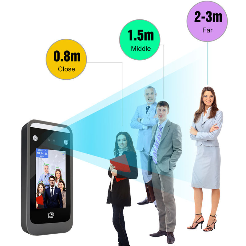 Visible Light WDR AI Face Recognition Attendance Machine For Employee Management