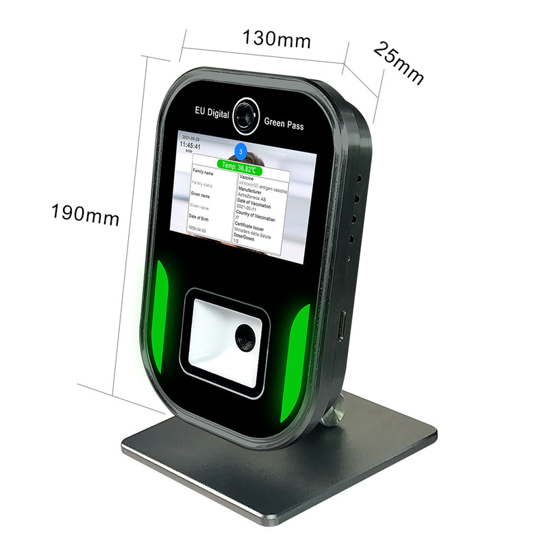 C19 Verification EU Digital Green Pass Scanner Reader for Office Building