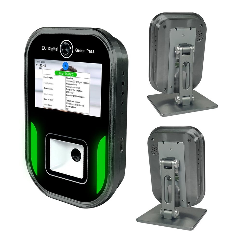 5 inch display health management HongKong QR Code scanner Hongkong green pass reader