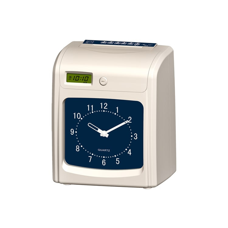 LCD Electronic Employee Attendance Digital Time Recorder Desktop Time ...