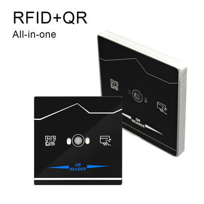 Tempered glass QR Code Reader Access Control Wiegand Proximity Card Reader