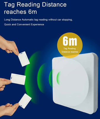 860mhz-960mhzr Long Range RFID Reader Free SDK Waterproof 8m Distance UHF Card Writer