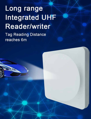1 - 6 Mertes Long Range UHF Reader Writer RFID Card Access Control Support Free SDK