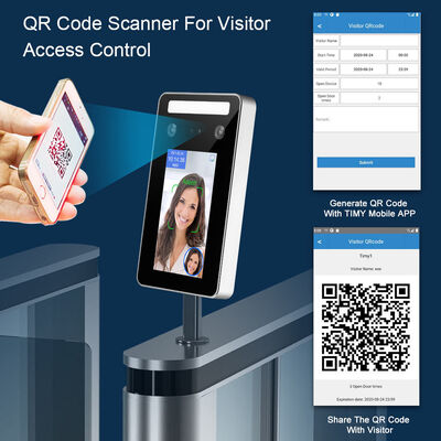 IP65 Waterproof Face Recognition Door Lock Password Card Attendance Machine