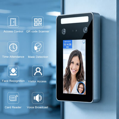 IP65 Waterproof Face Recognition Access Control Machine with Cloud Software and Mobile APP for Time Attendance