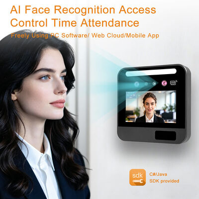 Ai Based Smart RFID Card Time Attendance Face Access Control Machine with WiFi/4G Module