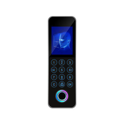 Outdoor Ultra Slim Biometric Fingerprint Access Control Terminal Free SDK