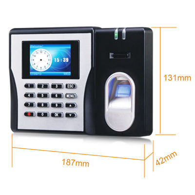 GSM GPRS Biometric Fingerprint Time Attendance Device With Backup Battery