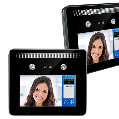 QR Scanner Smart Dynamic HD TFT 5 Inch Face Recognition Machines