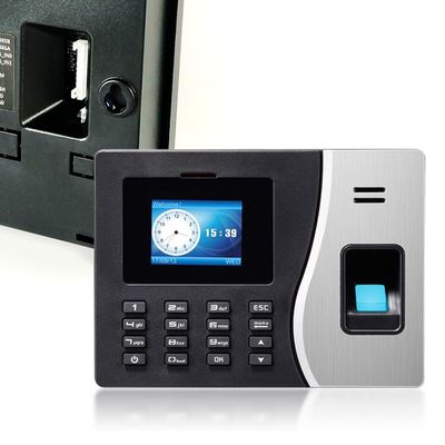 Backup Battery 2.4 Inch TFT Fingerprint Time Attendance System