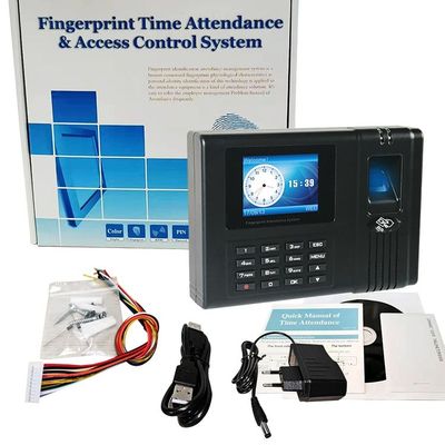 Network Punch 2.8 inch Fingerprint Time Attendance Recorder