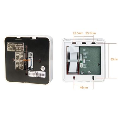 Office School Press Keypad Fingerprint Door Access Control System