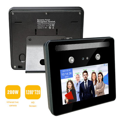 WDR IPS HD Face Recognition Attendance Machine Visible Light Time Recording