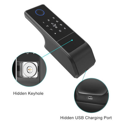 Smart Tuya Wifi Lock Mobile Control Fingerprint RFID Open Flat Home Lock