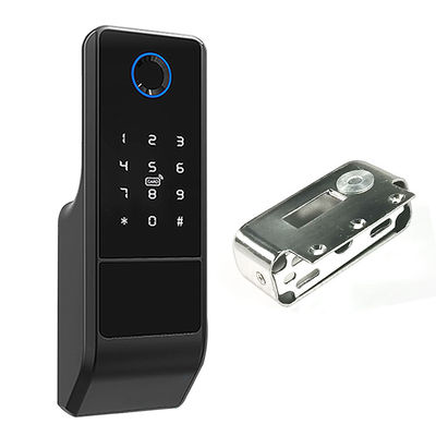 Keyless Biometric Fingerprint Recognition Tuya Smart Lock With CE FCC Certificate