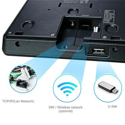 0.2s Multi People Face Recognition Time Attendance Device Clock Access