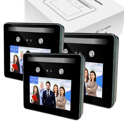 Dynamic 5.0 Inch Face Recognition Machines RoHS Time Attendance Access Control System