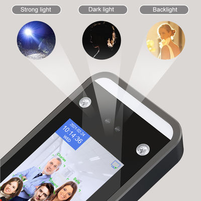 Visible Light WDR AI Face Recognition Attendance Machine For Employee Management