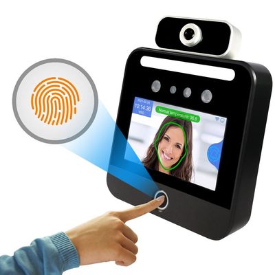 Employee Face Recognition Attendance Machine Temperature Detection
