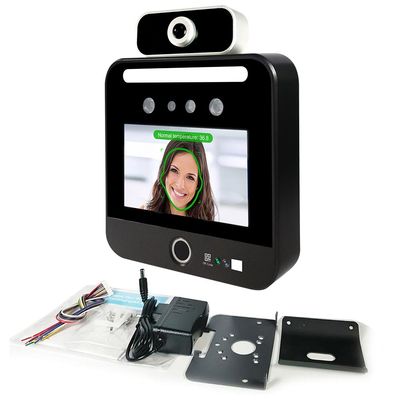 Standalone RS485 Temperature Face Recognition Terminal Pass Scan Reader